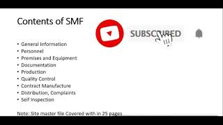Site Master File (Pharmaceutical Industry)