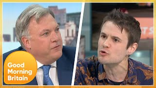 Ed Balls Blasts 'Just Stop Oil' Protester As They Furiously Clash In Fiery Debate | GMB