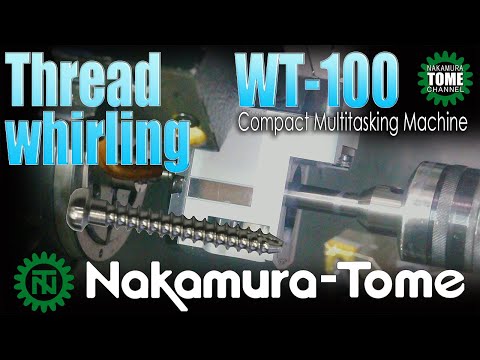 Nakamura-Tome 2 Spindle 2 Turret WT-100