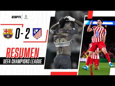 Barcelona perdió por 2-0 ante Atlético de Madrid: goles, video y mejores jugadas [FOTOS Y VIDEOS]