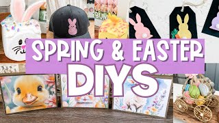 Beautiful Spring & Easter DIY Decor Ideas! Decorating on a budget!