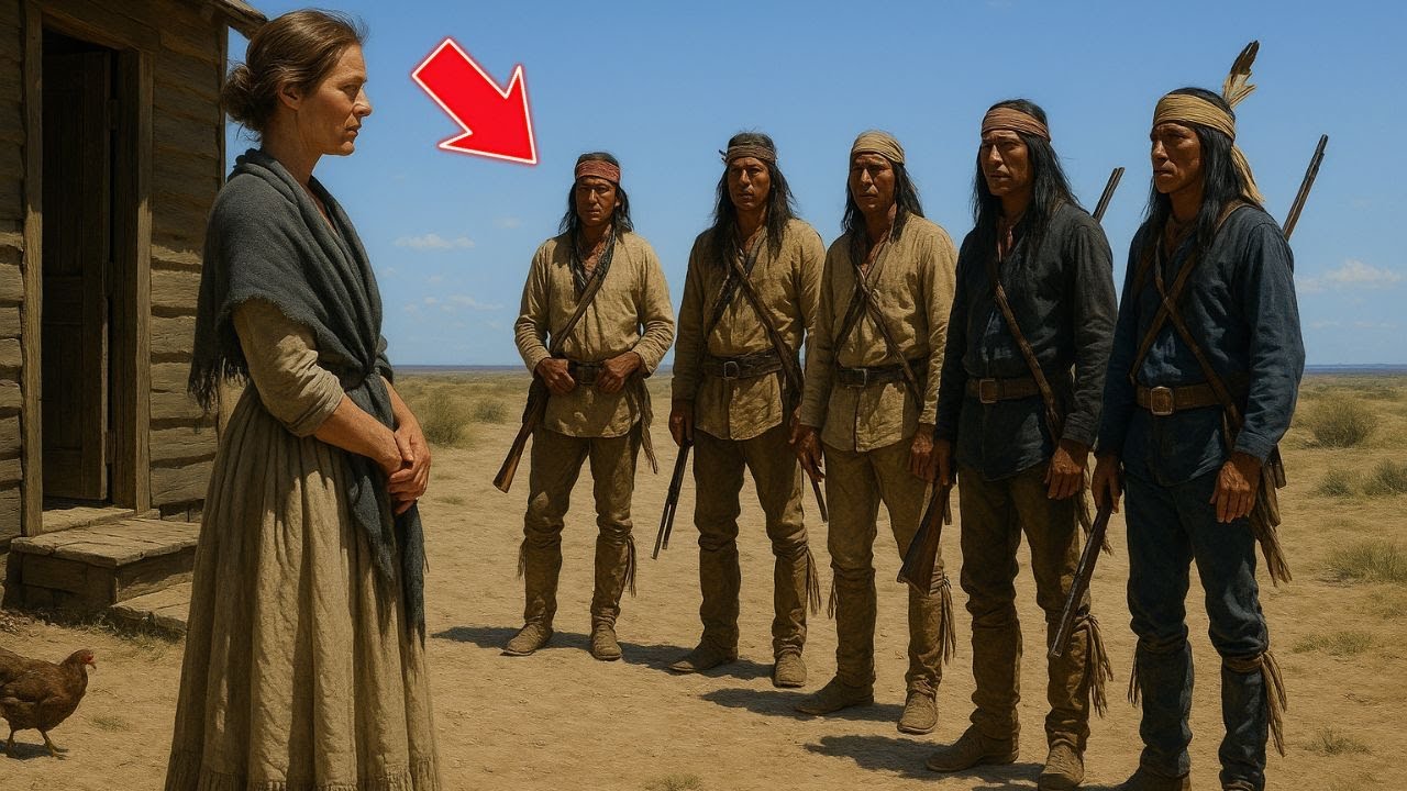 O văduvă singuratică îngrijea singură ferma — până când 5 vânători apași au cerut adăpost