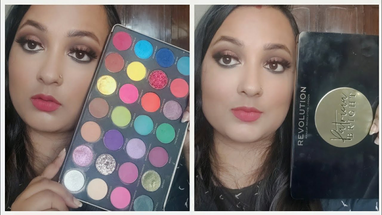 MAKEUP REVOLUTION X PATRICIA BRIGHT PALETTE// WORTH 2400? SWATCHES + DETAILED REVIEW