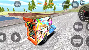 डीजे वाला गेम | डीजे पिकअप कार गेम | 3D Indian Cars Simulator | कार वाला गेम | Android Gameplay#274