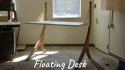 The Floating Desk - Building a Stand-up Desk That ...