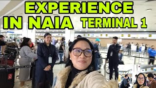 MY EXPERIENCE  IN  NINOY AQUINO INTERNATIONAL AIRPORT TERMINAL 1 GOING TO JAPAN