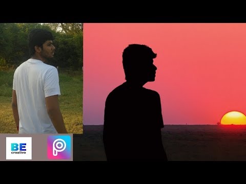 How to Make sunset photo by PicsArt | cool sunset Picsart Editing - YouTube