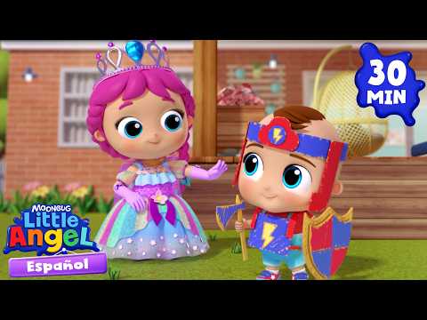 Jugando con Sofi y Bebé Juan 👑🏰 Canciones Infantiles 🎵 Little Angel Español