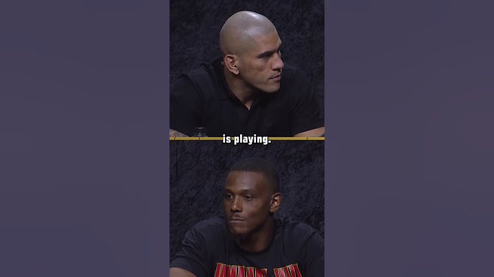 Alex Pereira and Jamahal Hill share some words 👀 #ufc300