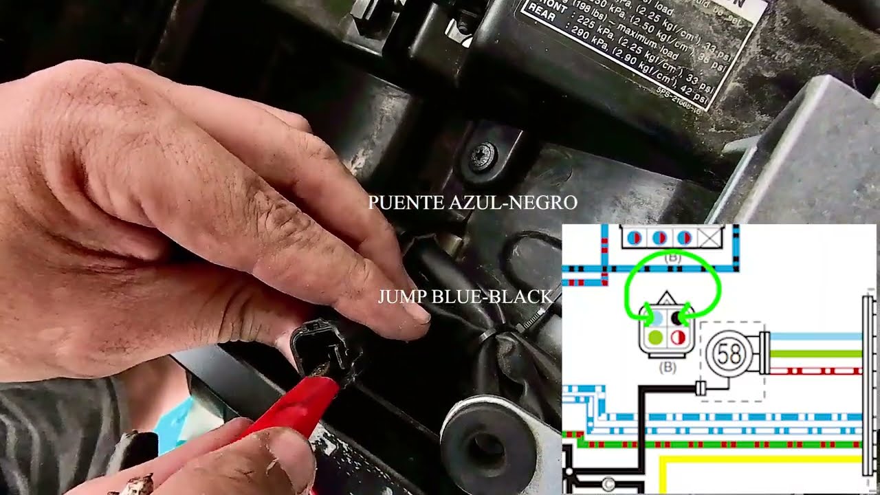 Supertenere 1200 ABS ECU Error code read.  Lectura codigos error ABS