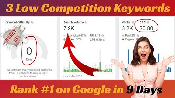 Low Competition Keywords For Micro Niche Blog || Micro Niche Keywords 2020 || Deepblogging