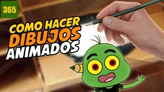 COMO HACER DIBUJOS ANIMADOS - CREA TU PROPIO PROYECTO DE ANIMACION - PARTE  1 - YouTube