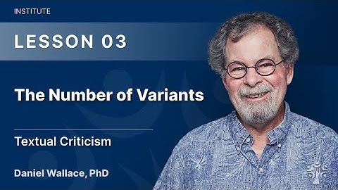 3 The Number Text Variants (3 of 36)