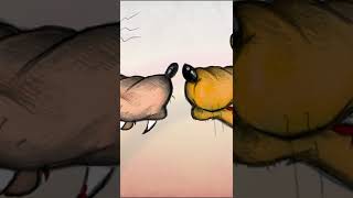 Pluto vs Goofy