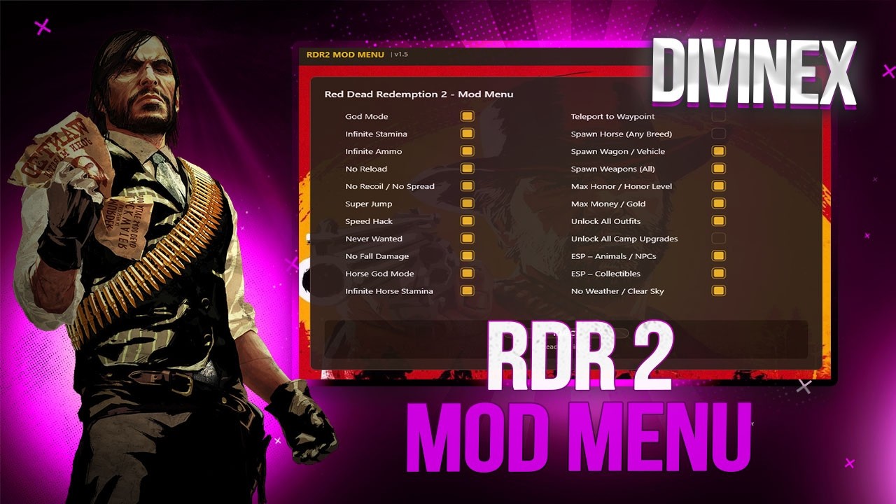 RDR 2 Mod Menu | NEW RDR 2 Mod Menu [2026] | FREE RDR 2 Mod Menu ...