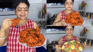 Crispy Piyaz Ka Pakoda Recipe And Aloo Yakhni Pulao Recipe 😋🔥🥵