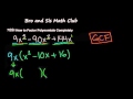 Factoring Polynomials Quiz