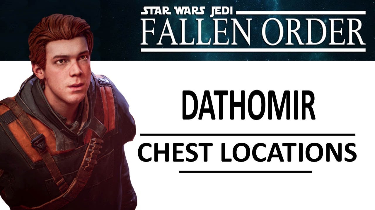 Star Wars Jedi Fallen Order Dathomir Chest Locations YouTube