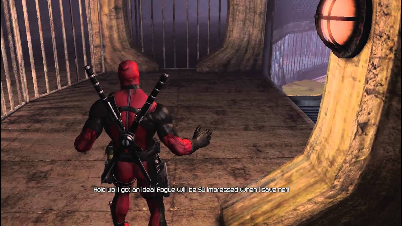 Deadpool Cutscenes: Before Saving Rogue
