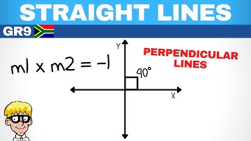 Straight line graphs grade 9: Perpendicular Lines
