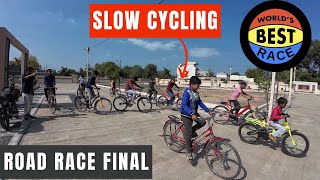 Best Slow Cycle Race In The World | ऐसी मजेदार Race नहीं देखी होगी कभी |||