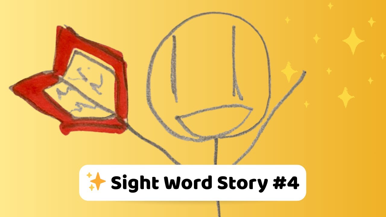 Sight Word Story #4 | Learn to Read Level 1 | Keep Trying!