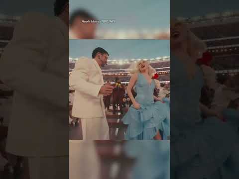 Bad Bunny Lady Gaga At The Super Bowl Halftime Show We Like It Like That Apple Music NBC NFL 