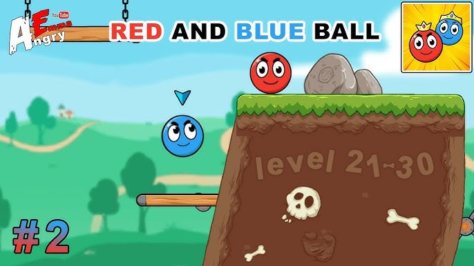 Crazy Ball New Adventures -Classic Funny Ball (Red Ball) - Gameplay  Walkthrough Level 1-20 (Android) 