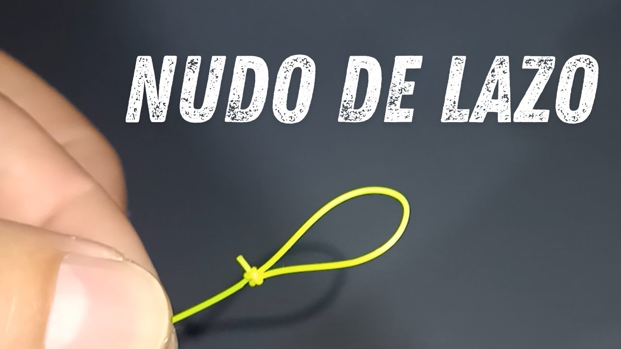 Nudo de lazo forma correcta de hacerlo!