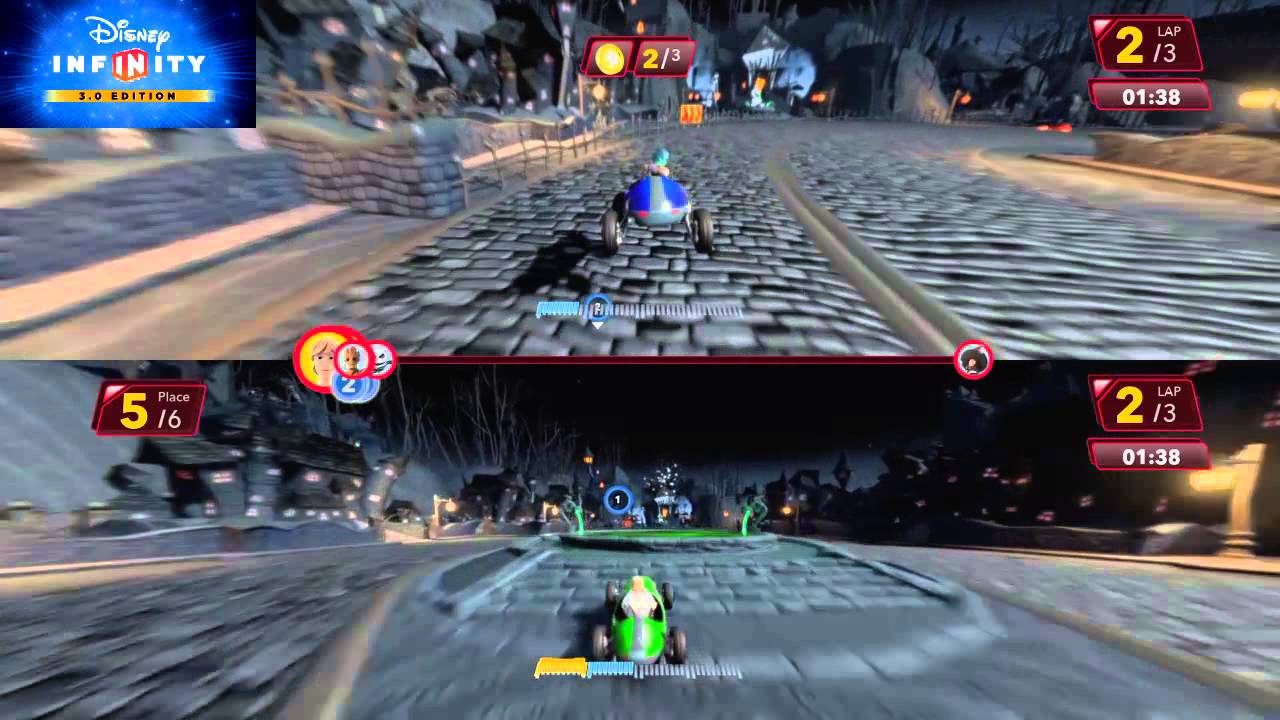 Disney Infinity 3.0 Speedway Halloween Town highway