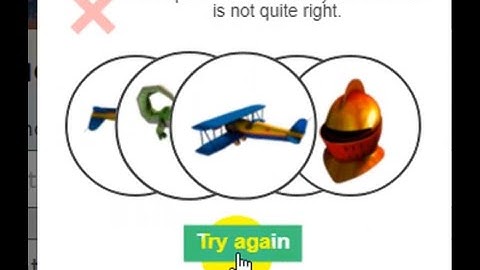 When the image is the correct way up