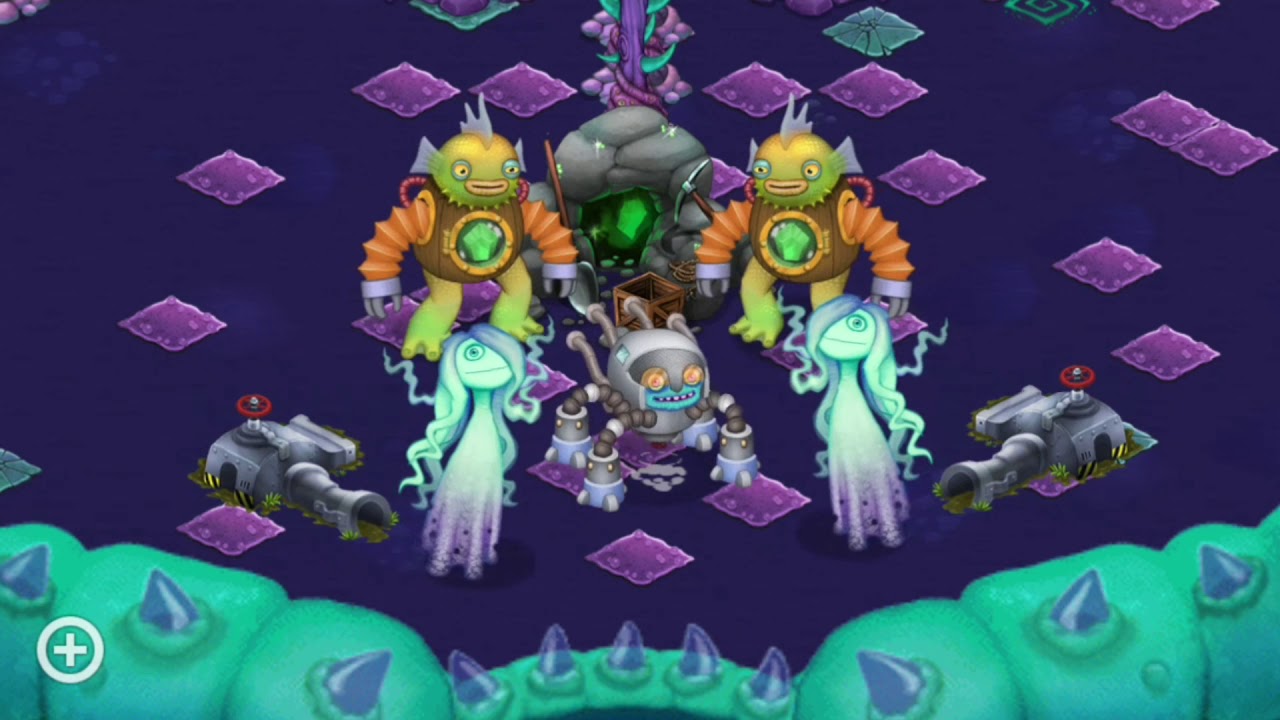 Gleemo Msm My Singing Monsters - Atlantic Aquarium (Update 1) Megan_Flop - YouTube