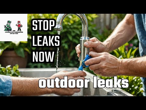 How To Fix A Leaking Outdoor Faucet! - YouTube