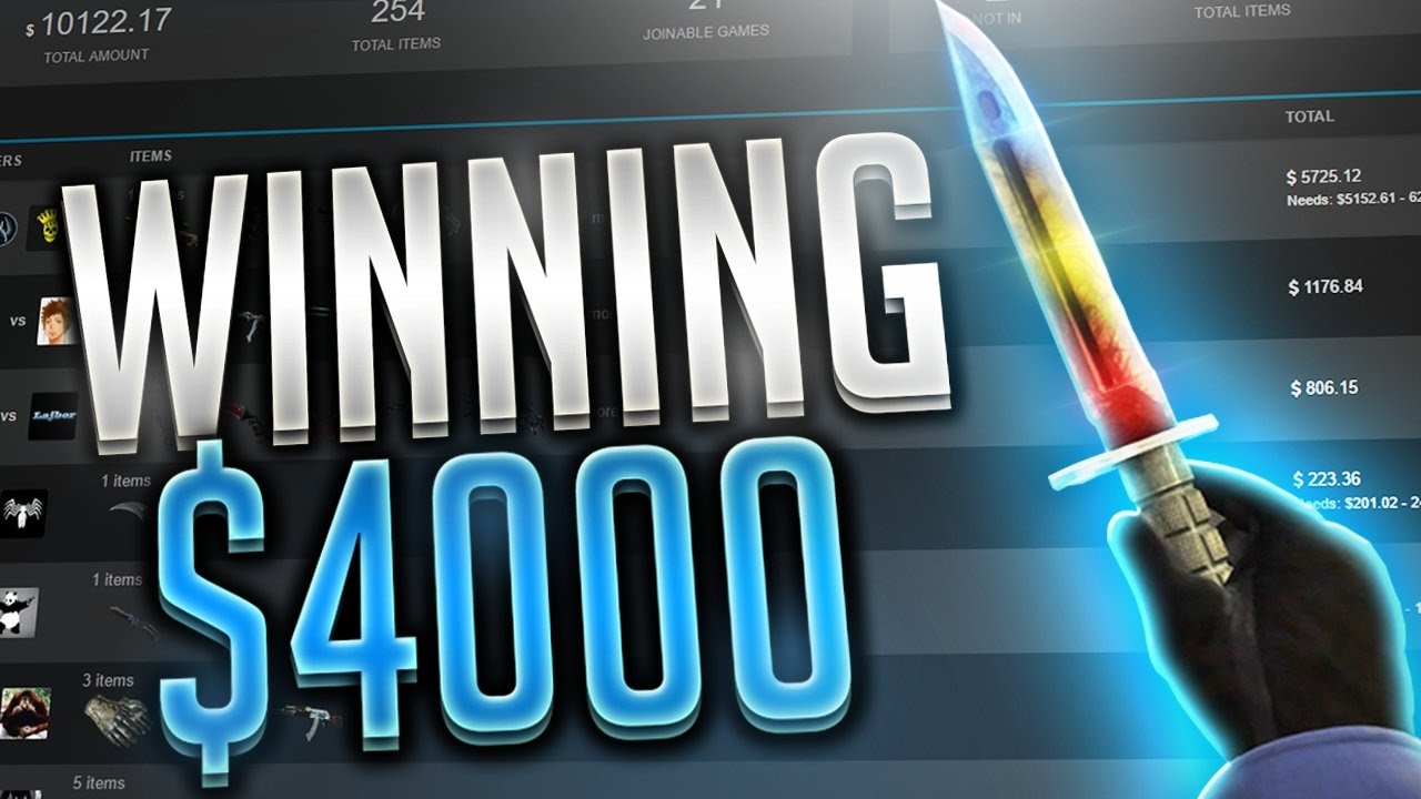 CSGO Gambling #2: CSGOREAPER COINFLIPS CRAZY LUCK WINNING $4000 - YouTube