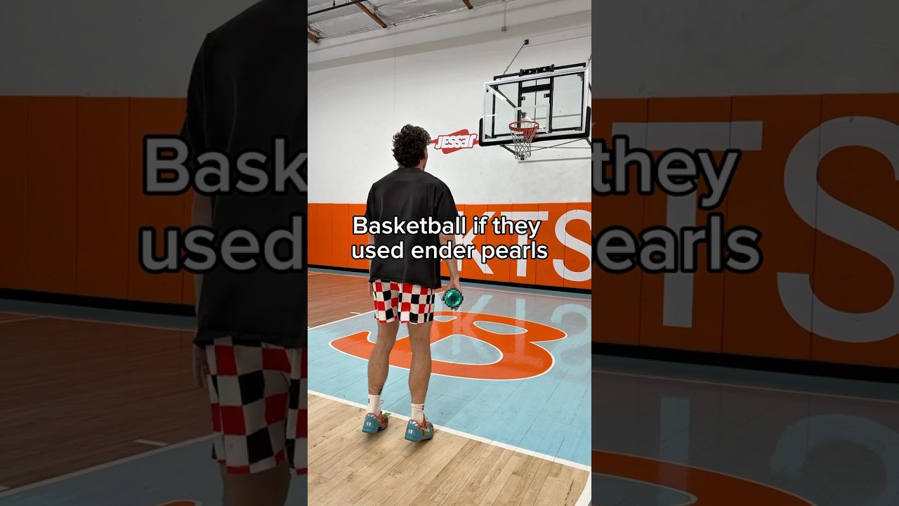 Basketball If They Used Ender Pearls 😂