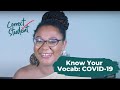 Correct student know your vocab covid19