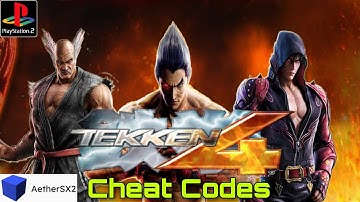 Tekken 4 AetherSX2 Emulator Cheat Codes | How To Use Cheat Codes In AetherSX2 Emulator | PS2, PCSX2