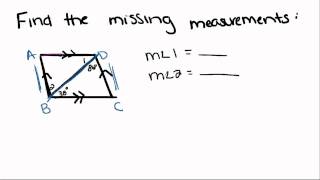 Introduction to Geometry - 27 - Other Angles Formed by Parallel Lines
