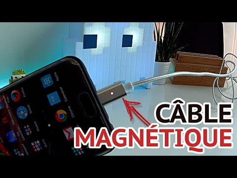 MEILLEUR CÂBLE USB MAGNÉTIQUE POUR RECHARGER VOTRE SMARTPHONE !!!