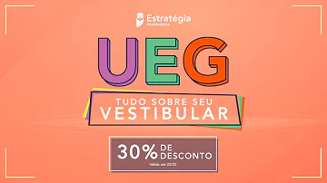 O que devo estudar para o vestibular da UEG?