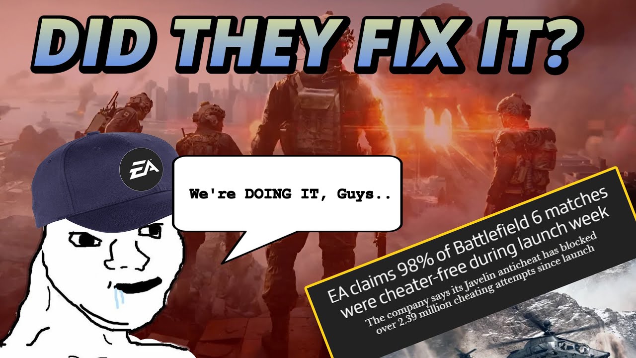 Действительно ли EA решила проблему с читерами, как они утверждают?
