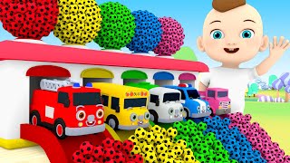 Finger Family + Wheel on the bus choose the right key to rescue cream - Nursery Rhymes & Kids Songs