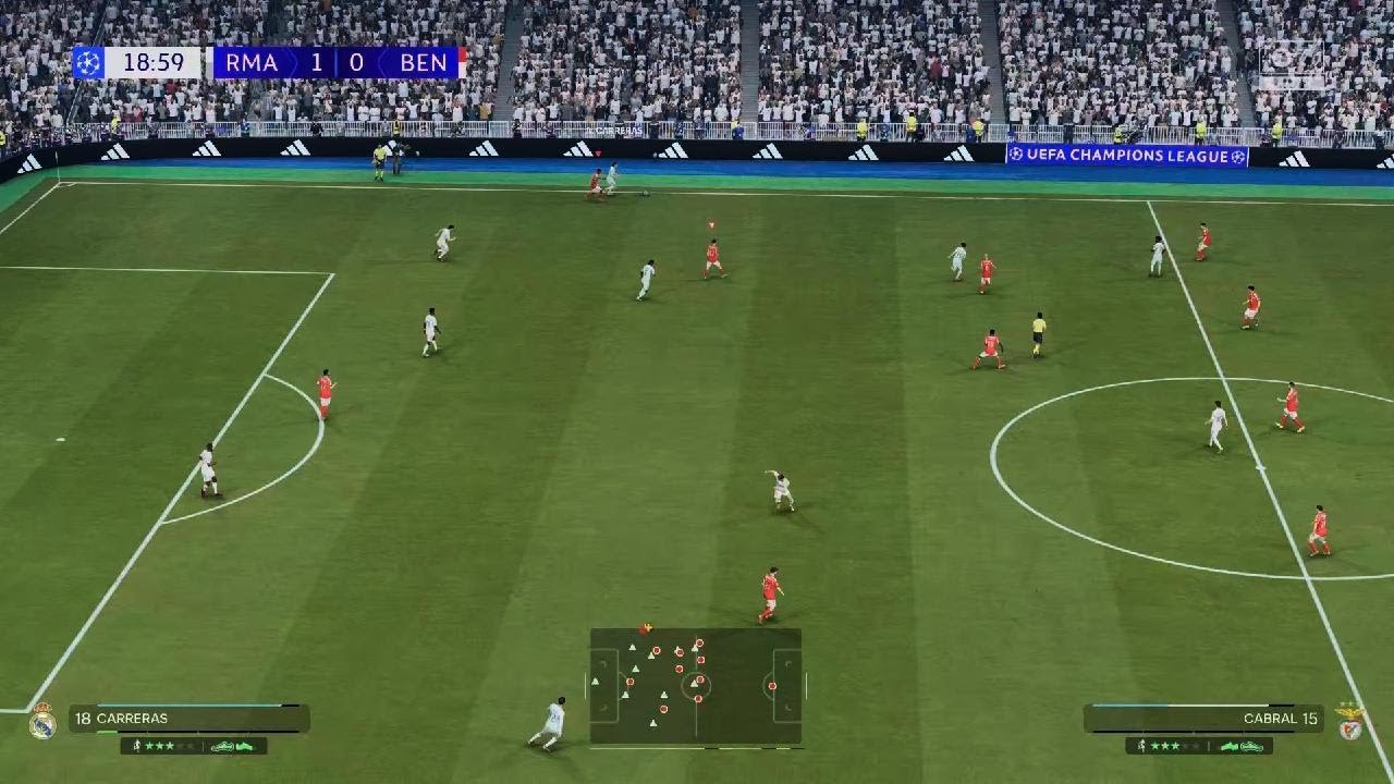 EA SPORTS FC 26 PS5 Champions League Real Madrid X SL Benfica