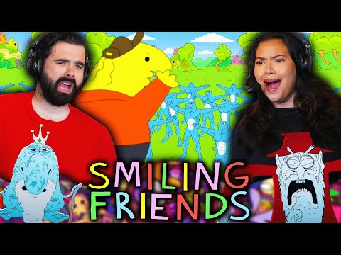 Smiling Friends SEASON 3 EPISODE 7 REACTION! SHMALOOGLES 3x7 FIRST TIME WATCHING