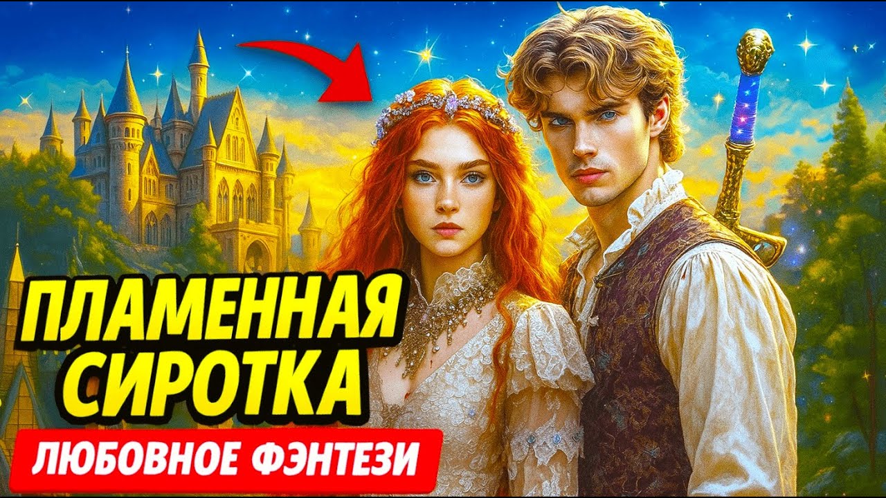 АУДИОКНИГА ПОЛНОСТЬЮ: ПЛАМЕННАЯ СИРОТКА | ЛЮБОВНОЕ ФЭНТЕЗИ