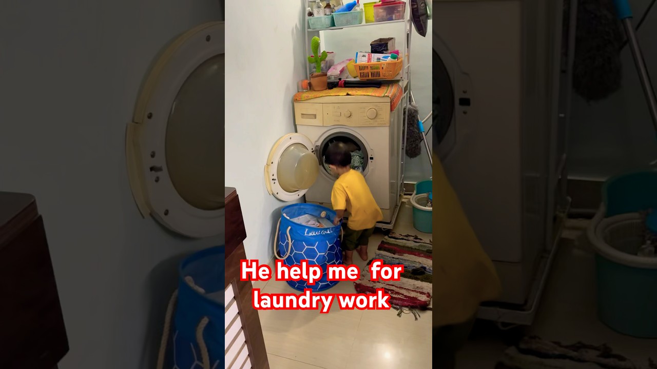 He help for laundry work 