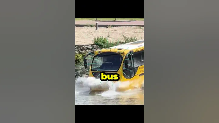 bus driver drives straight into a river😭
