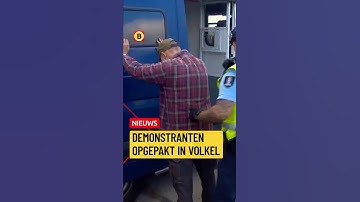 Demonstranten opgepakt bij protest tegen NAVO-kernwapenoefening | #demonstratie