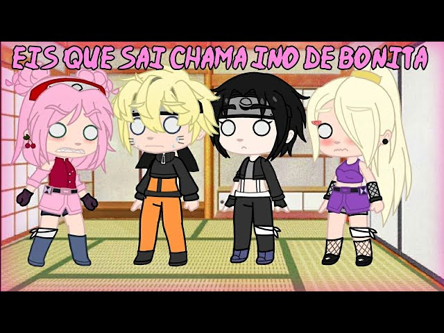 Eis que Sai chama Ino de bonita•, Meme Naruto Gacha Club GC, SaiIno