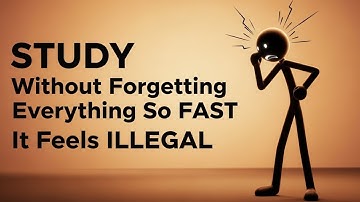 Hoe je kunt STUDEREN zonder alles zo SNEL te vergeten dat het illegaal voelt (gemakkelijk te volgen)